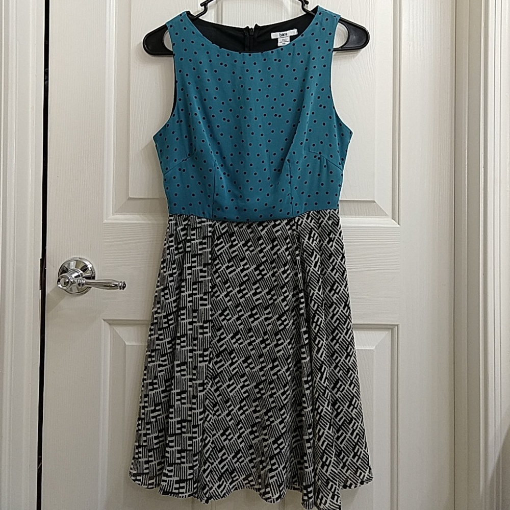 Bar III mini sheer dress